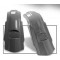 Ness Down-N-Out rear fender w pocket for included billet all-in-one taillight.