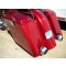 Native 6" STEEL fender and fillers with totally flush lights and dual exhaust cutouts.