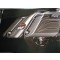 Ness Down-N-Out Saddlebags have a patent pending taper to increase lean angle while cornering.