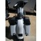 Yaffe Chupa 09 and iater rear fender for dual exhaust w recessed plate pocket. Includes chrome plate frame and led's to illuminate the plate.