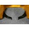 Invisible fairing support brackets mounted on fairing. 