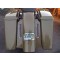 6" stretch fender with 8" tall chrome bezel lights in fillers for long bags. 