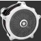 Basic Supergas air cleaner in chrome.
