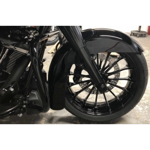 TALON 3D Replica 18x5.5 Gloss Black Front Wheel Pitbull Fat Front