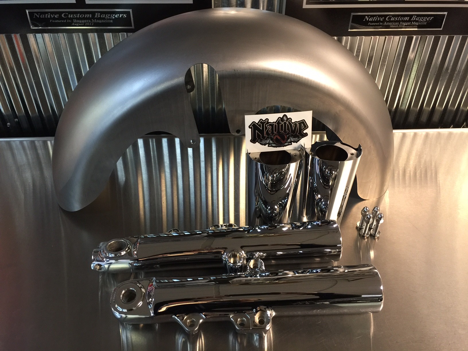 Native RUSH Wide Front Tire Kit