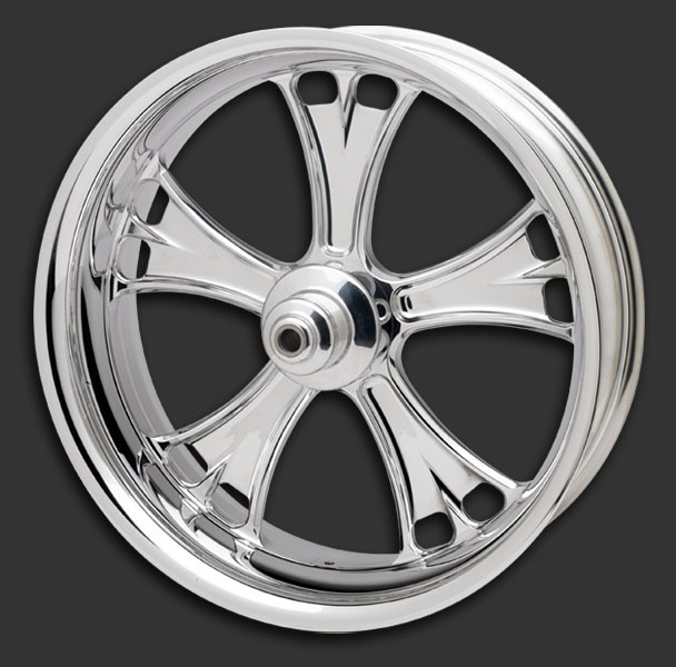 PM Gasser 18x5.5 Chrome Front Wheel 