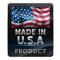 This product is made with pride in the U.S.A.! Do your part to help put Americans back to work and get this economy rolling strong again by buying American made goods whenever possible. 