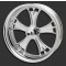 PM Gasser 18x5.5 Chrome Front Wheel 