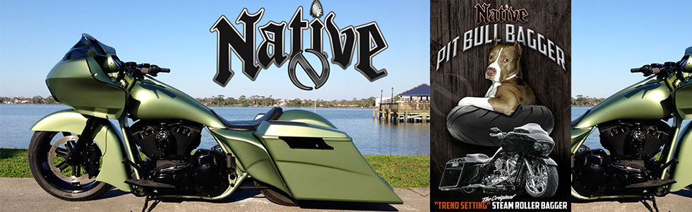 View the Native Custom Baggers Bike Gallery